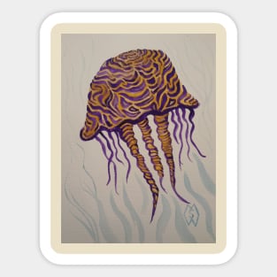 Peanut Butter and Jellyfish Sticker